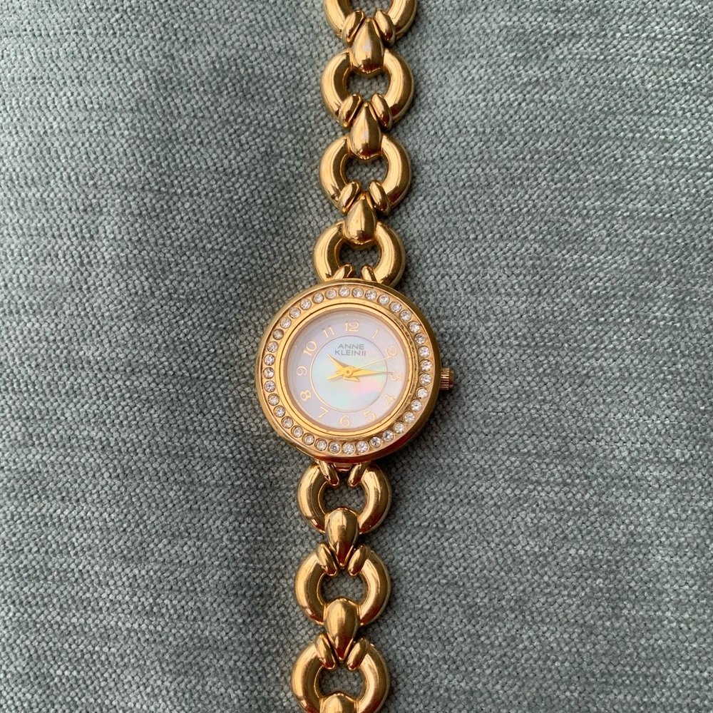 Anne Klein II Gold Watch